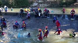 46. Kocherabschwimmen der DLRG in Schwäbisch Hall 31.12.2024