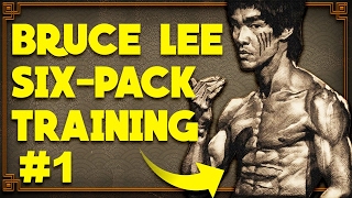 Real Bruce Lee Abdominals Workout 1: Dragon Flags