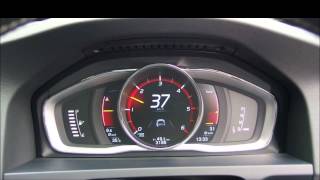 【WOT-100】ボルボ V60 D4(R-Design) ディーゼルターボ試乗　Volvo V60 D4 Diesel Turbo 2015　Full Acceleration