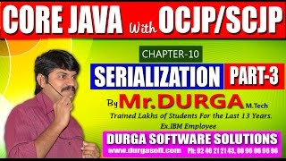 Core Java With OCJP/SCJP-Serialization-Part 3