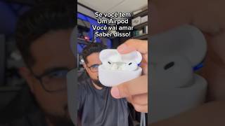 Como ativar modo conversa dos Airpods 2 no iPhone