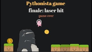 Pythonista tutorial: Create a game on Ipad 16th and final part - Laser’s hit