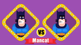 Bowmasters Batman vs Mancat