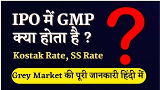 GMP kya hai | What is GMP in IPO | Explained in Hindi