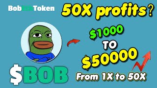 Watch How I Earned 50X Profit with Bob EthToken BOB – Step by Step!