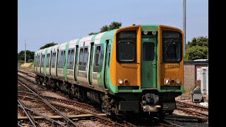 Drivers eye view IRL | Brighton - West Worthing Cab Ride | Class 313204