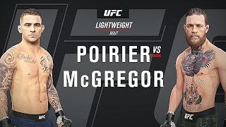 UFC 257 | Conor McGregor vs Dustin Poirier | Full Fight Highlights | UFC in 2021 | UFC 4 Gameplay