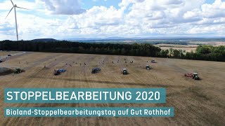 Bioland Stoppelbearbeitungstag 2020 auf Gut Rothhof