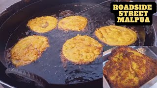 MALPUA MEMONI DISH Street Food in RamZan Hussainabad of Karachi