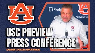 Bruce Pearl Previews Auburn Basketball vs South Carolina | FULL PRESS CONFERENCE