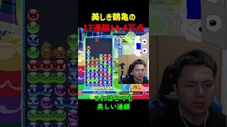 【とこぷよ】美しき鶴亀の17連鎖14.4万点【ぷよぷよeスポーツ】