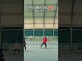 라켓 전국에서 가장 짧게 잡는 선수 테니스 테니스복식 테니스랠리 tennis tennisrally tennisdoubles 독특한 변칙 포핸드 스윙발리 마무리