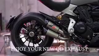 Ducati Diavel 1260 QD Exhaust Fitting Tutorial