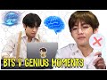 BTS Kim Taehyung Genius Moments