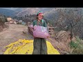 this is himalayan nepali village life best life in the nepali mountain village during the snow