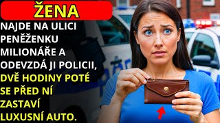 ŽENA NAJDE PENĚŽENKU MILIONÁŘE NA ULICI A ODEVZDÁ JI POLICII, O 2 HODINY POZDĚJI...