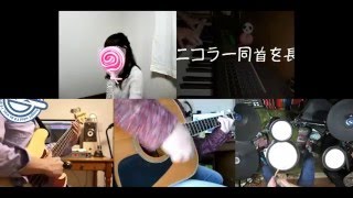 [HD]Dagashi Kashi ED [Hey! Calorie Queen] Band cover