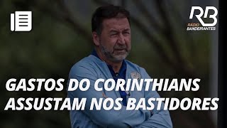 Cartão corporativo do Corinthians bate R$ 8 milhões e gera polêmica