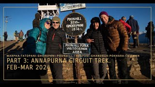 Part 3: Annapurna Circuit Trek, Nepal. Feb-Mar 2024