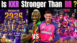 IPL 2025 - KKR vs RR Playing 11 Comparison | Who wins Battle ?