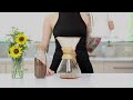 half moon reusable filters made to fit the classic chemex® by coffeesock