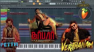 Darbar, Petta, Verithanam   Mix in FL Studio | Sakthivel Karunakaran | SK Dreamworks