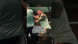 The Rock Trains MMA #therock #ufc #mma