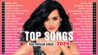 Clean pop playlist of 2023 2024 🎵 Taylor Swift, Justin Bieber, Ed Sheeran 🎵 Top Songs 2024