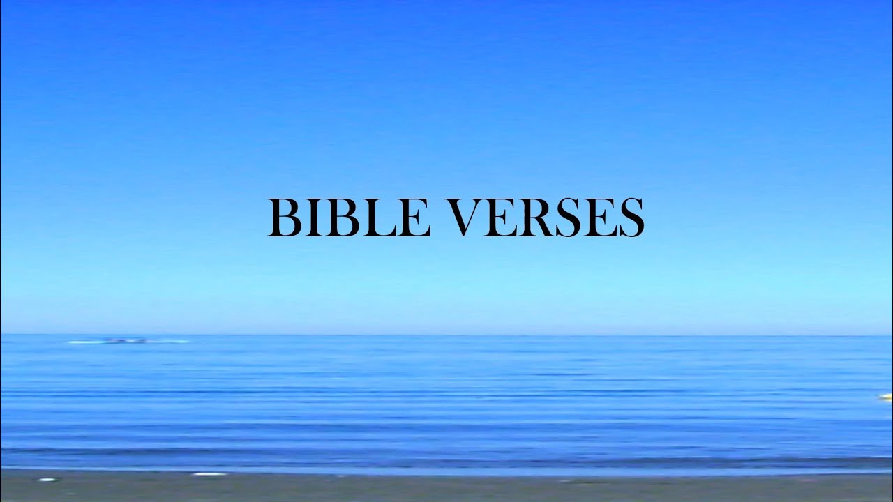 30 BIBLE VERSES - YouTube