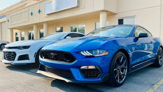 Mustang Mach 1 vs. Camaro ZL1 - Battle for the Best Daily