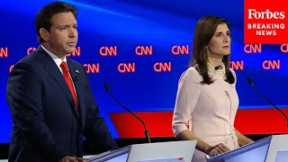 DeSantis And Nikki Haley Spar: The Top Moments From CNN's Republican Candidates Debate