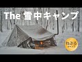 薪ストーブにバッフル追加したらとっても楽しいキャンプになったお話。～The雪中キャンプ～