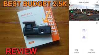 iZEEKER iD240 2 5K Wi-Fi Dash Cam Unboxing \u0026 Review