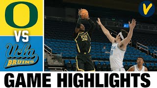 Oregon vs #3 UCLA Highlights | 2022 College Basketball Highlights