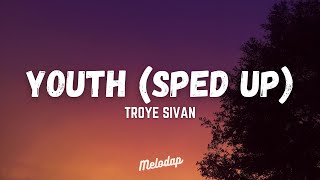 Troye Sivan - Youth (Lyrics / Lyrics Video) (Tiktok Song Sped Up)