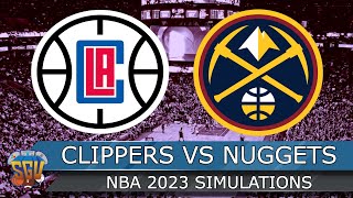 Los Angeles Clippers vs Denver Nuggets | NBA Today 1/5/2023 Full Game Highlights (NBA 2K23 Sim)
