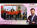 Alper Akgöl çalıyor, öğrencileri sevilen şarkıları söylüyor! | @AlisanileHayataGulumseTRT