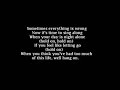 rem everybody hurts with lyrics