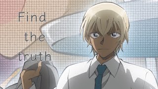 ［MAD］Find the truth（歌詞付き）×安室透（名探偵コナン）