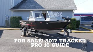 2017 TRACKER PRO V16 GUIDE WALKAROUND (SOLD) [Breen Marine]