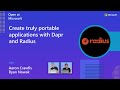 Create truly portable applications with Dapr and Radius