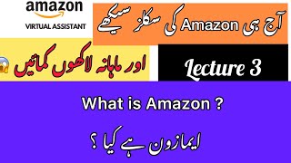What is Amazon? | Virtual Assistant Course Lecture 03 |/ ZBS solution