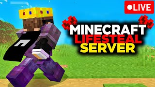 Public Lifesteal Server Smp 24/7 Java + MCPE Server