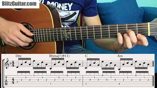 Most Common Fingerstyle Arpeggio with Beautiful Chord Progression!