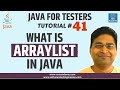 Java for Testers #41 - ArrayList in Java Tutorial with Examples