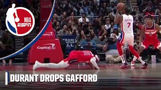 Kevin Durant puts Daniel Gafford in the spin cycle 👀 | NBA on ESPN