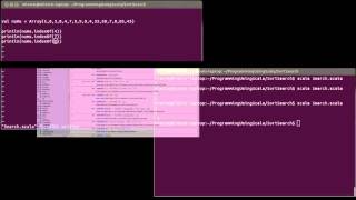 Sequential Search using Scala