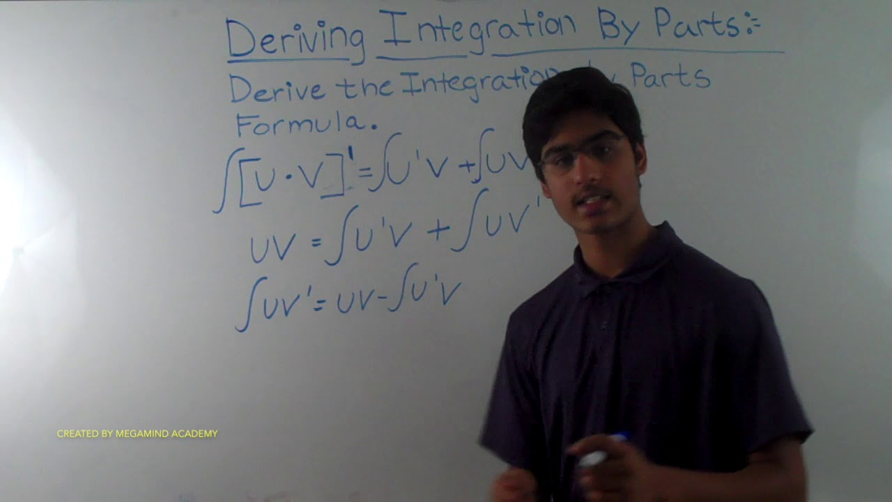 Deriving The Integration By Parts Formula - YouTube