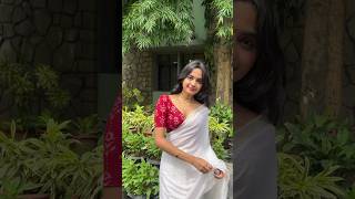 Devika Sanjay ❤️|Malayalam Actress in Saree #ytshorts #trendingvideo #actress #mallu