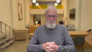 David Letterman thanks Rhode Island Hospital